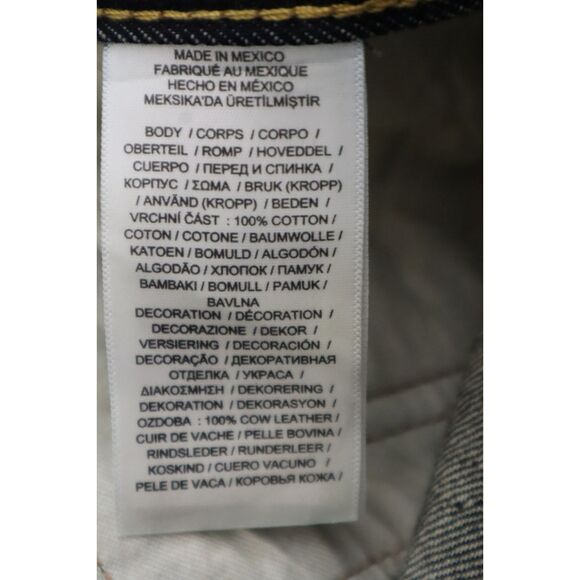 Polo Ralph Lauren Men's Sz 35x32 Dark Blue Varick Slim Straight Jeans - Picture 6 of 14